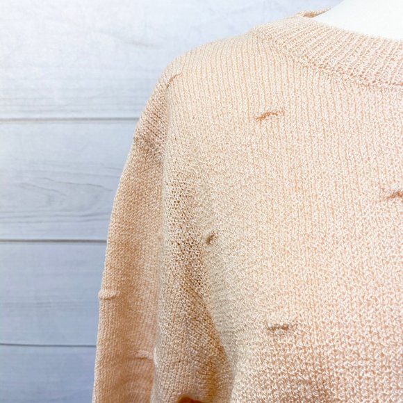 Peach Knit Top - Picture 2 of 7